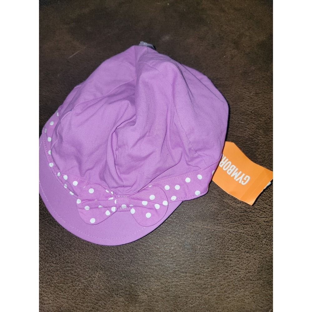Gymboree pinwheel pastels purple hat size 2t 3t nwt